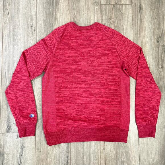 Champion Authentic Apparel Crewneck Sweatshirt for Men, Red, S - Picture 2 of 8